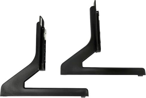 أرجل حامل قاعدة التلفزيون الأصلية لهاتف Samsung - فئة 55 بوصة Q60D موديل QN55Q60DAFXZA (لا تحتاج إلى براغي. يتم تثبيت الحامل في مكانه.) in Saudi Arabia