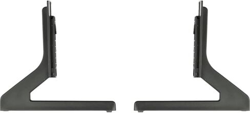 أرجل حامل قاعدة التلفزيون الأصلية لهاتف Samsung - فئة 55 بوصة Q60D موديل QN55Q60DAFXZA (لا تحتاج إلى براغي. يتم تثبيت الحامل في مكانه.) in Saudi Arabia