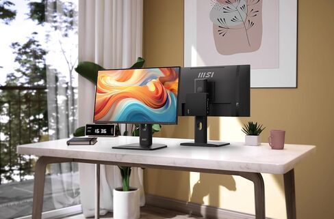 MSI PRO MP245PG E14 24-inch IPS 1920 x 1080 (FHD) Computer Monitor, 144Hz, Adaptive-Synch, HDMI, Display Port, VGA Port, VESA Mountable, Tilt, Height Adjustable,Speaker, 1ms, Black in Saudi Arabia