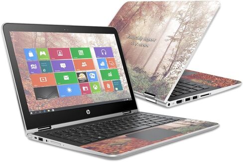 غلاف MightySkins متوافق مع HP Pavilion x360 مقاس 13 بوصة (2016) غلاف لاصق يحدث لسبب ما in Saudi Arabia