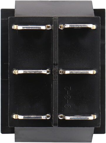 Baomain Boat Rocker Switch RK1-01 DPDT ON-Off-ON 16A 250VAC 6 Pins VDE TüV حزمة من 5 in Kuwait