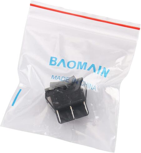 Baomain Boat Rocker Switch RK1-01 DPDT ON-Off-ON 16A 250VAC 6 Pins VDE TüV حزمة من 5 in Kuwait