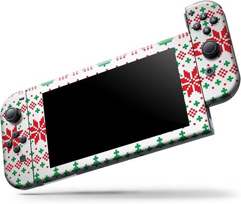 Design Skinz - Compatible with Nintendo DSi XL - Skin Decal Protective Scratch-Resistant Removable Vinyl Wrap Cover - Knitted Ugly Christmas Sweater V2 in Saudi Arabia