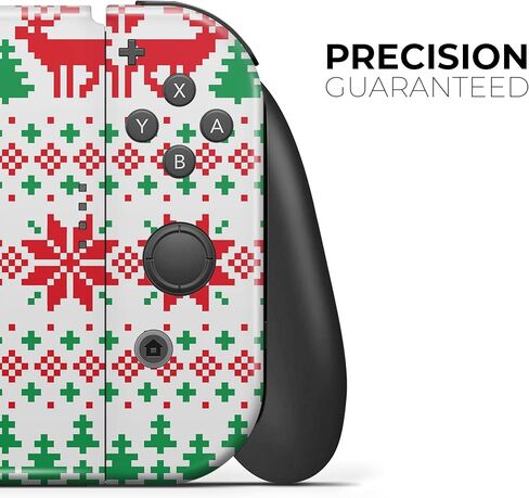 Design Skinz - Compatible with Nintendo DSi XL - Skin Decal Protective Scratch-Resistant Removable Vinyl Wrap Cover - Knitted Ugly Christmas Sweater V2 in Saudi Arabia