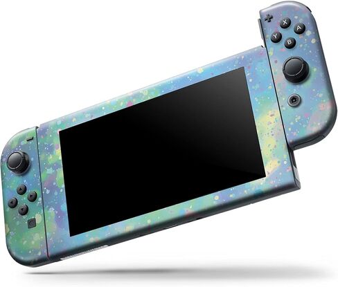 Design Skinz - Compatible with Nintendo DSi XL - Skin Decal Protective Scratch-Resistant Removable Vinyl Wrap Cover - Splattered Opal Gemstone V1 in Saudi Arabia