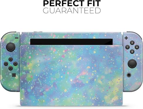 Design Skinz - Compatible with Nintendo DSi XL - Skin Decal Protective Scratch-Resistant Removable Vinyl Wrap Cover - Splattered Opal Gemstone V1 in Saudi Arabia
