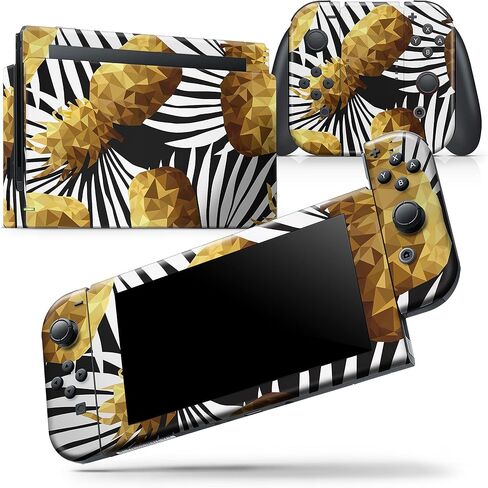 Design Skinz - Compatible with Nintendo DSi XL - Skin Decal Protective Scratch-Resistant Removable Vinyl Wrap Cover - Gold Pineapple Express in Saudi Arabia