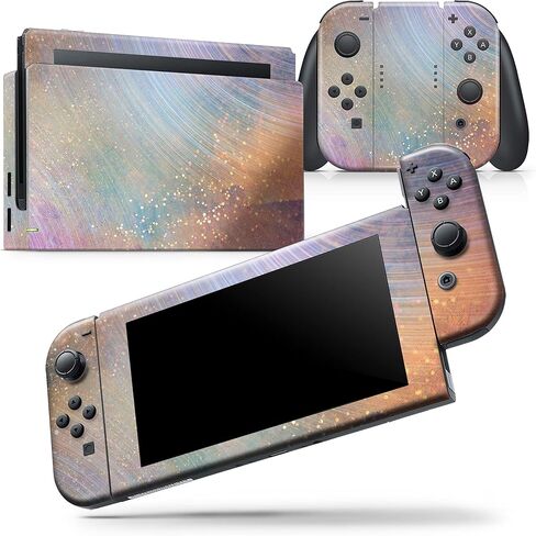 Design Skinz - متوافق مع Nintendo DSi XL - غطاء حماية من الفينيل قابل للإزالة ومقاوم للخدش - سطح مخدوش مصبوغ بالربط in Saudi Arabia