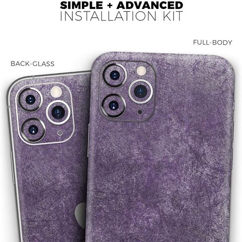 Design Skinz Marble & Digital Blue Frosted Foil V7 - DesignSkinz Protective Vinyl Decal Wrap Skin Cover Compatible with The Apple iPhone SE (2020) (Full-Body, Screen Trim & Back Glass Skin) in Saudi Arabia