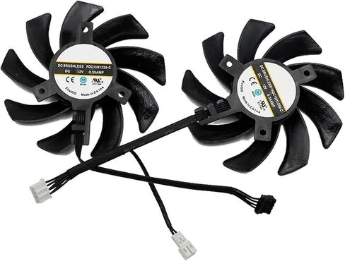 Muyihui 82mm FDC10H12S9-C 3060 3060TI GPU Fan لتبريد استبدال بطاقة TI OEM (مروحة) in Saudi Arabia