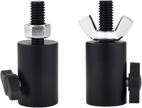 25mm Tripod Light Stand Mount to 3/8inch Threaded Converter with Screw Knob for LED Monitors Flashing Camera Tripod Accessory in Saudi Arabia