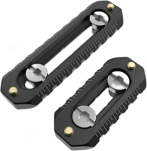 Durability Aluminum Alloy Construction Camera Plate with 1/4Inch Fixing Screws for Video Accessories for Photography Photography Equipment in Saudi Arabia
