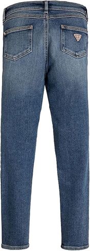 GUESS Girls' Big Stretch Denim Hi Waisted Skinny Fit Button Front Jean in Saudi Arabia