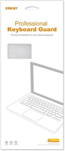 طبقة حماية للوحة مفاتيح الكمبيوتر المحمول رقيقة للغاية وناعمة من مادة TPU لجهاز MacBook Air 13.6 2022/2024 A2681 (M2) / A3113 (M3)، الإصدار: الإصدار الأمريكي in Saudi Arabia