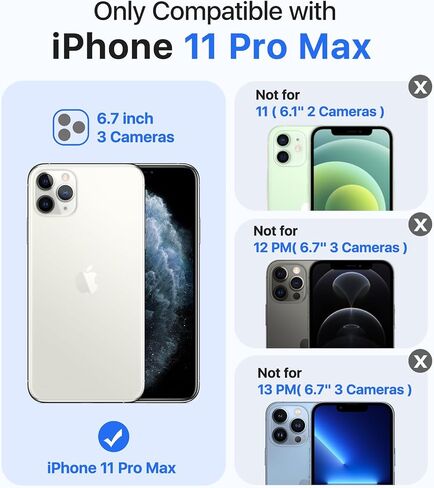 Magnetic for iPhone 16 Pro Case,[Compatible with MagSafe][Military-Grade Drop Protection][Anti-Yellowing]Shockproof Protective Translucent Matte Cover for iPhone 16 Pro Phone Case,Forest Green in Saudi Arabia