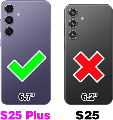 Asuwish Phone Case for Samsung Galaxy S25 Plus S25+ 5G, Compatible with Magsafe Magnetic, Screen Protector, Translucent Matte Back Shockproof Protective Cell Cover S25Plus + S 25 25+ Women Men Black in Kuwait