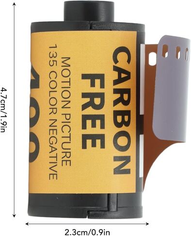 Camera Color Print Film, ISO 0‑400 35mm Fine Grain Wide Exposure Latitude HD Color Negative Film for 135 (18 Sheet) in Kuwait
