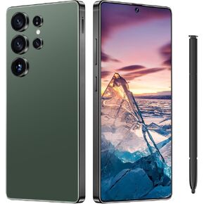 I25 Ultra Unlocked Smartphone,16+512GB Unlocked Phone,6.9" HD+ Display,Built in Pen,Snapdragon 8 Gen3 7000mAh Dual Speakers 5G/Face ID/Fingerprint Lock/Dual SIM/GPS (Green) in Kuwait
