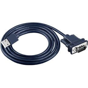 كابل محول USB إلى RS232 فعال وموصل دبوس DB9 للطابعات Windows8/10 فعال ومحول in Kuwait