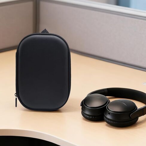 حافظة صلبة لهاتف Bose QC15/QC35/QC25/QC45/QC45SE/QC SE، حافظة سماعة رأس لاسلكية لإلغاء الضوضاء مع تخزين الكابل in Kuwait