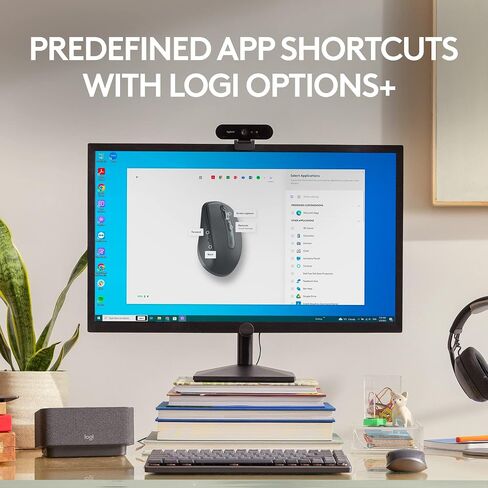 ماوس Logitech MX Anywhere 3S اللاسلكي للأعمال - لنظام التشغيل Windows/Mac/Chrome/Linux، بلوتوث، نقرة هادئة، Secure Logi Bolt، مدمج، 8K DPI، تمرير MagSpeed ​​- جرافيت in Kuwait