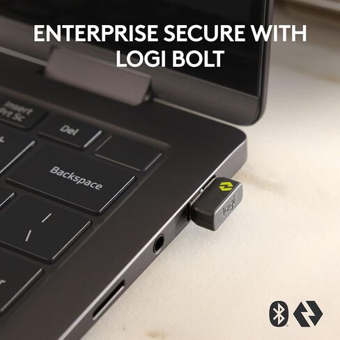 ماوس Logitech MX Anywhere 3S اللاسلكي للأعمال - لنظام التشغيل Windows/Mac/Chrome/Linux، بلوتوث، نقرة هادئة، Secure Logi Bolt، مدمج، 8K DPI، تمرير MagSpeed ​​- جرافيت in Kuwait