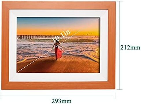 إطار صور رقمي واي فاي مقاس 10.1 بوصة، مزود بشاشة لمس IPS عالية الدقة 1280 × 800، وذاكرة 1+16 جيجابايت، ودوران تلقائي. in Saudi Arabia