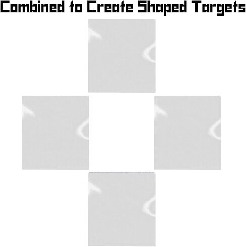 30-Pack Night Vision Zeroing Targets – Passive Rifle Range Targets with Extra-Bright Squares for Outdoor Night Training in Saudi Arabia