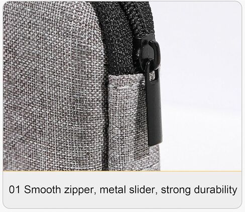 Small Electronic Organizer | Cable Organizer Solid Color Electronic - Shock-Resistant Travel Digital Accessories Storage Bag Multifunctional Travel Bag for Cable Cord in Kuwait