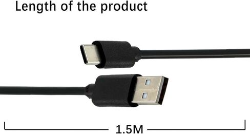 شاحن KPOERT USB C متوافق مع جهاز Amazon Fire HD 8 اللوحي الجديد/ 8 Plus/الكمبيوتر اللوحي الاحترافي للأطفال، الجيل الثاني عشر شاشة عالية الدقة 8 بوصة - إصدار 2020/2022/2024 (مع كابل USB C، 6FT) in Kuwait