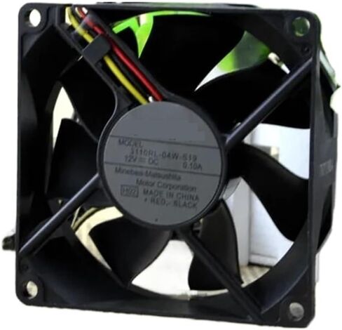 ل 3110RL-04W-S19 12 فولت 0.1A 8 سنتيمتر 8025 80x80x25 مللي متر هيدرو موجة تحمل مروحة التبريد in Saudi Arabia