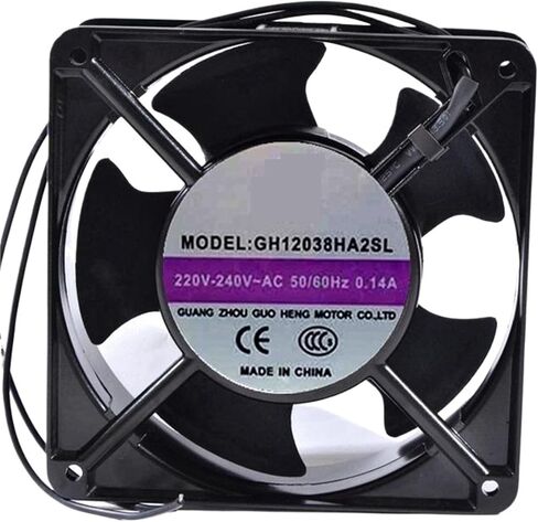 1pcs GH12038HA2SL AC 220V-240V 50/60Hz 0.14A 21W 12cm 12038 120x120x38mm Axial Cooling Fan in Saudi Arabia