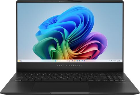 ASUS Vivobook S 15 2025 Laptop, 12-Core AMD Ryzen AI 9 HX 370, 15.6" 3K Display, AMD Radeon 890M Graphics, 32GB LPDDR5 1TB SSD, Single-Zone RGB Backlit Keyboard, Wi-Fi 6E, Win11 Home in Saudi Arabia