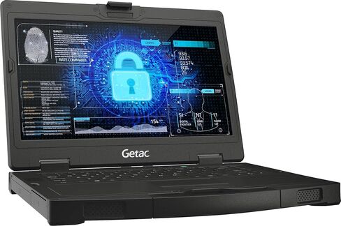 كمبيوتر محمول Getac S410 G2 متين، Intel Core i7-8550U، شاشة لمس 14 بوصة HD (1366 × 768)، 16 جيجابايت DDR4، 512 جيجابايت SSD، لوحة مفاتيح بإضاءة خلفية، 4G LTE، dGPS، بصمة الإصبع، Windows 11 Pro (متجدد) in Kuwait