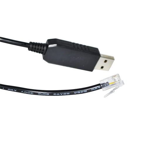 FT232RL رقاقة USB إلى RJ11 RJ12 محول RS232/RS485 محول كابل الاتصالات التسلسلية للمحرك/عاكس التردد (1.8 متر، إشارة RS232) in Kuwait