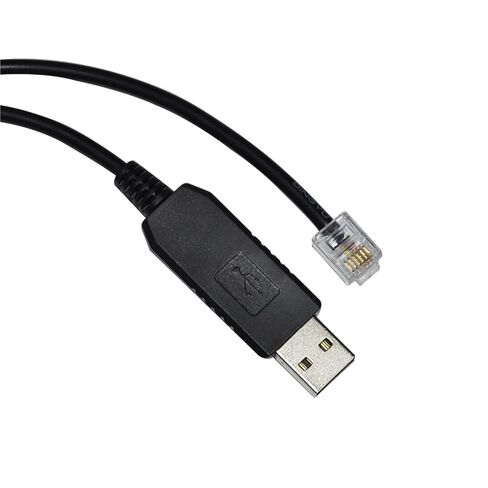 FT232RL رقاقة USB إلى RJ11 RJ12 محول RS232/RS485 محول كابل الاتصالات التسلسلية للمحرك/عاكس التردد (1.8 متر، إشارة RS232) in Kuwait