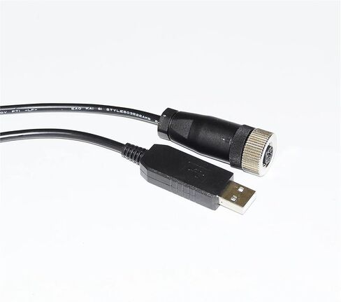 CHIP USB to M12 5P Female RS232 Converter Serial Communication Cable for ITV1000 ITV2000 ITV3000 Series E/P Regulator(5m) in Saudi Arabia