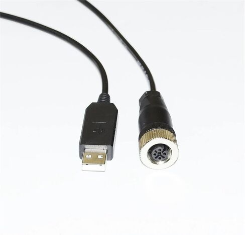 CHIP USB to M12 5P Female RS232 Converter Serial Communication Cable for ITV1000 ITV2000 ITV3000 Series E/P Regulator(5m) in Saudi Arabia