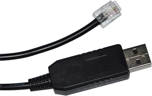 20A 40A Charger Controller Cable USB to RJ11 RJ12 6P4C RS232 Serial Communication KABLE with FT232RL CHIP(3metres) in Saudi Arabia