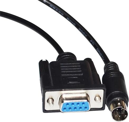 FT232RL USB to MINI DIN 4 PIN MD4 Adapter RS232 Serial Communication Cable for EP PLC to PC EP2S-232P0-9F-150 KABLE(1.8m,DB9-MINI DIN) in Saudi Arabia