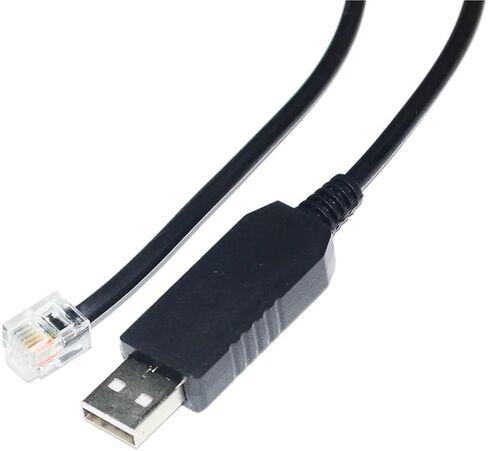 FT232RL CHIP USB to RJ12 6P6C RJ45 8P8C RS485 Serial Communication Cable for Controller to PC(8M,USB to RJ45 8P8C) in Saudi Arabia