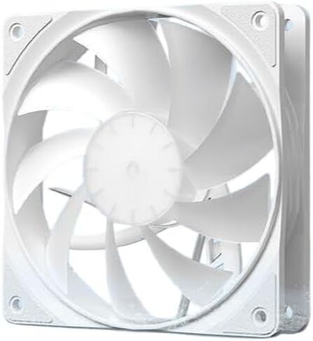 1 Pack Chassis Cooling Fan, Computer Host Fan, high-Performance with Low Cooling, Long lifespan and Durability, Quiet,White in Saudi Arabia
