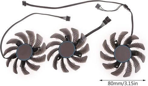 82/87mm PLA09215S12H 4Pin Graphics Card Cooling Fan for 3080 3070Ti 3080Ti 8GB GPU Cooler Graphics Card Fan in Saudi Arabia