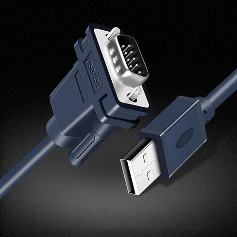 كابل محول USB إلى RS232 فعال وموصل دبوس DB9 للطابعات Windows8/10 فعال ومحول in Kuwait