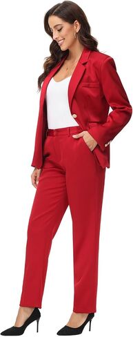 MODFUL Women Suits Work Professional Office 2 Piece Pant Suits for Women Business Outfits in Kuwait
