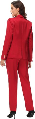 MODFUL Women Suits Work Professional Office 2 Piece Pant Suits for Women Business Outfits in Kuwait