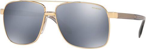 Versace VE2174 Sunglasses 1002Z3-59 -, Dk Grey Mirror Silver Polar VE2174-1002Z3-59 in Saudi Arabia