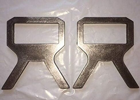 2 X 4 Target Stand Brackets Set of (2) 3/8" Steel in Saudi Arabia