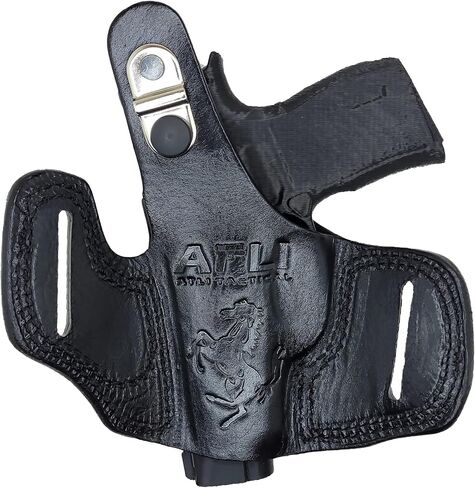 حافظة جلدية Sig P365 OWB مع نقطة حمراء - P365 حافظة نقطة حمراء - P365 حافظات جلدية قطع بصرية - لـ Sig P365X XL SAS Macro، S&W CSX، Rgr LCP LC9s EC9s، Kahr CW9 مسدسات - Optic SigP365 in Kuwait