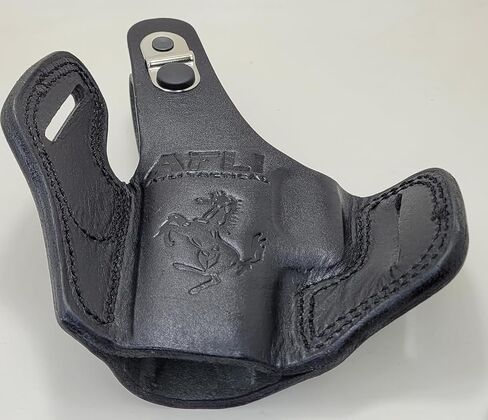 حافظة جلدية Sig P365 OWB مع نقطة حمراء - P365 حافظة نقطة حمراء - P365 حافظات جلدية قطع بصرية - لـ Sig P365X XL SAS Macro، S&W CSX، Rgr LCP LC9s EC9s، Kahr CW9 مسدسات - Optic SigP365 in Kuwait
